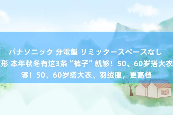 パナソニック 分電盤 リミッタースペースなし 露出・半埋込両用形 本年秋冬有这3条“裤子”就够！50、60岁搭大衣、羽绒服，更高档