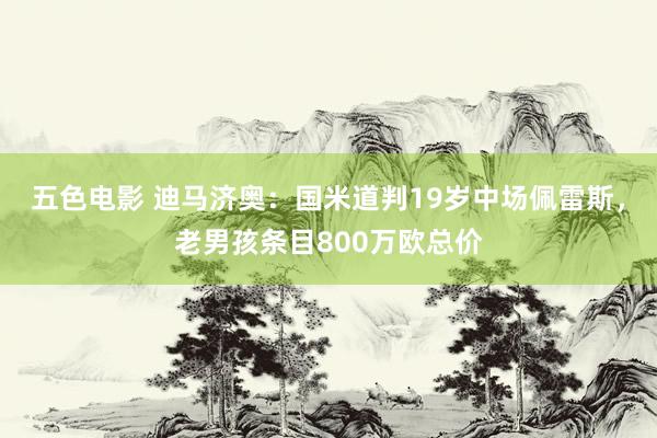 五色电影 迪马济奥：国米道判19岁中场佩雷斯，老男孩条目800万欧总价
