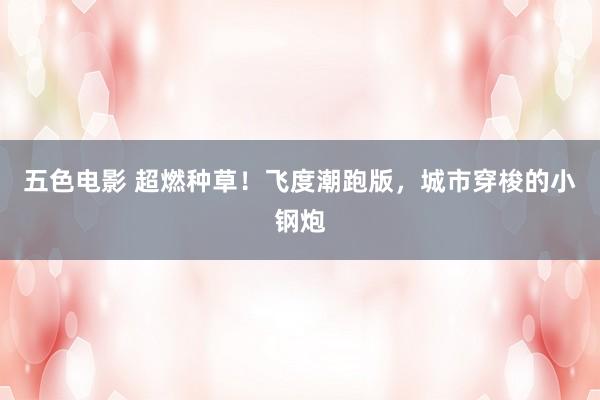 五色电影 超燃种草！飞度潮跑版，城市穿梭的小钢炮